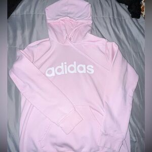 Pink adidas hoodie